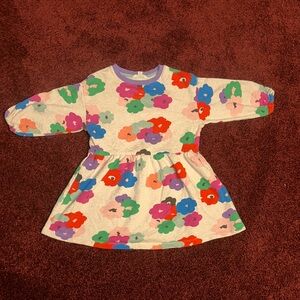 Mini Boden Floral Kids Dress - Multicolor